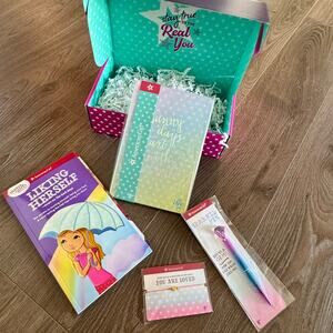 American Girl Smart Girl's Guide: Liking Herself Book in Boxed Set NEW Self Care